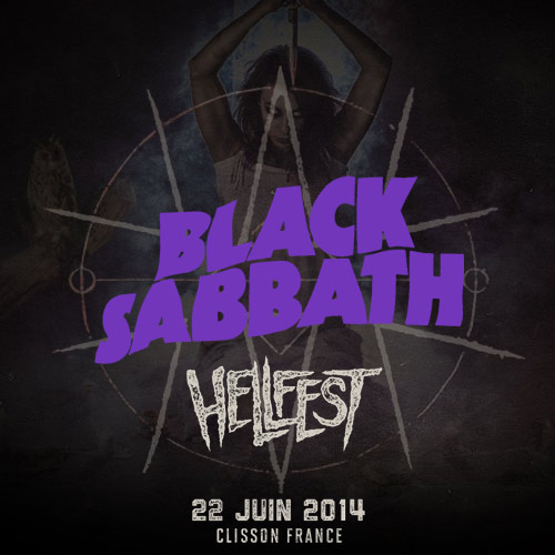 Black Sabbath en concert au Hellfest le 22 juin 2014