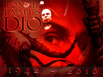 Hommage à Ronnie James Dio... voir sa biographie