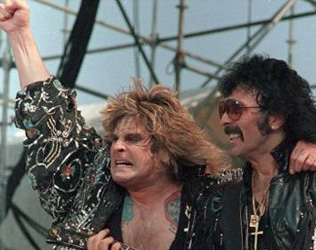 Black Sabbath en 1985 au live AID de Philadelphie
