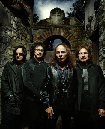 Winnie Appice, Tony Iommi, Ronnie James Dio et Geezer Butler