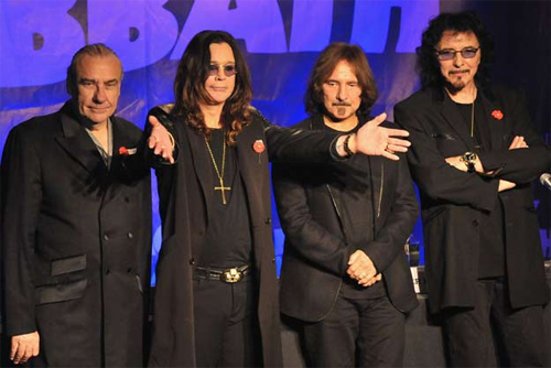la réunification du Black Sabbath originel le 11 novembre 2011
