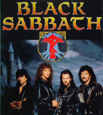 Black Sabbath époque TYR avec Tony Iommi, Tony Martin, Cozy Powell et Neil Murray