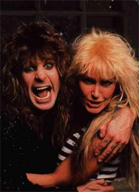 Ozzy Osbourne et Lita Ford