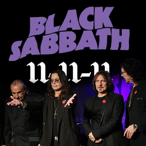 la réunification du Black Sabbath originel le 11 novembre 2011